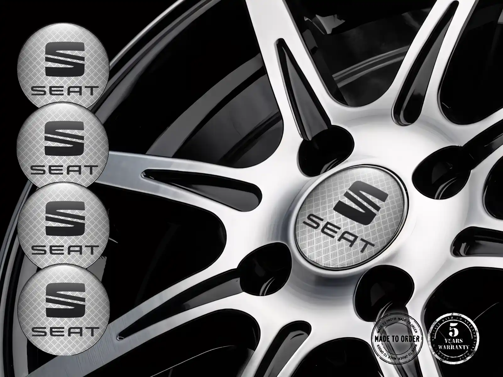 Seat Individuelle Dome Dekoration Premium Felgenlogos